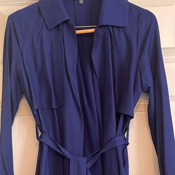 Poema Women’s Deep Purple Long Jacket Great Condition - Picture 2 of 10